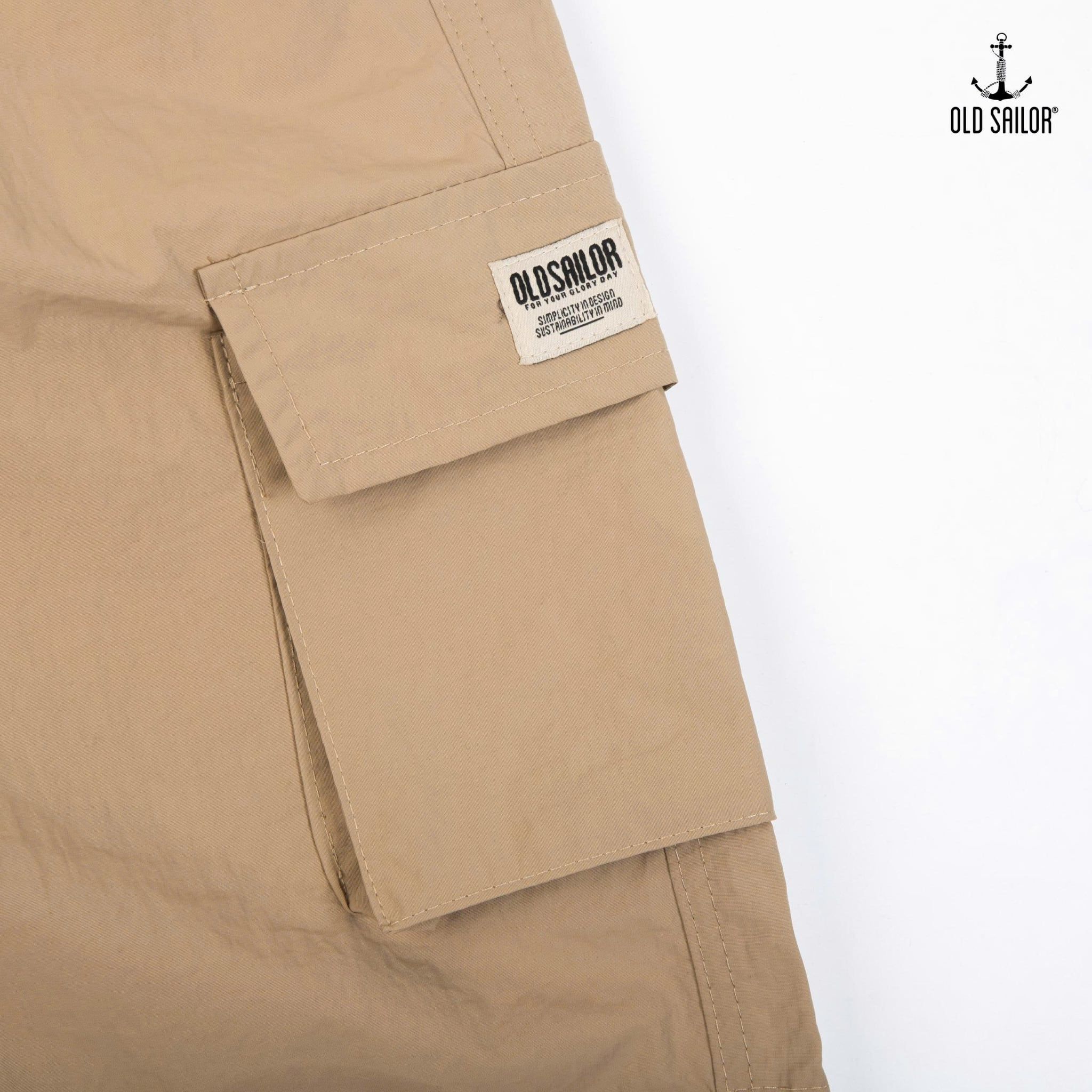  Quần Poly Rocky 88707 – Quần Short Nam Form Relax, Vải Dù Nhăn Nhanh Khô 