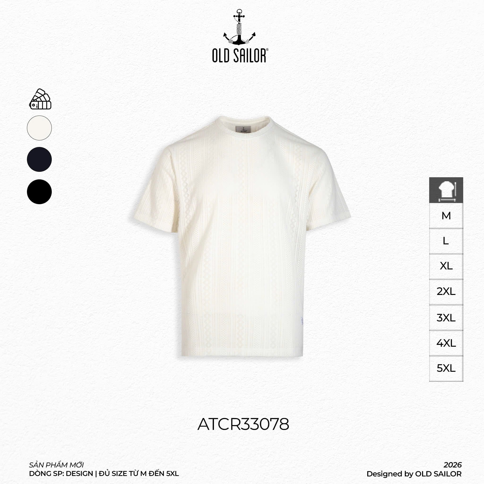  Áo Thun Godly Tee Nam - 33078 Form Relax | Thoáng Mát, Co Giãn, Dễ Phối Đồ 