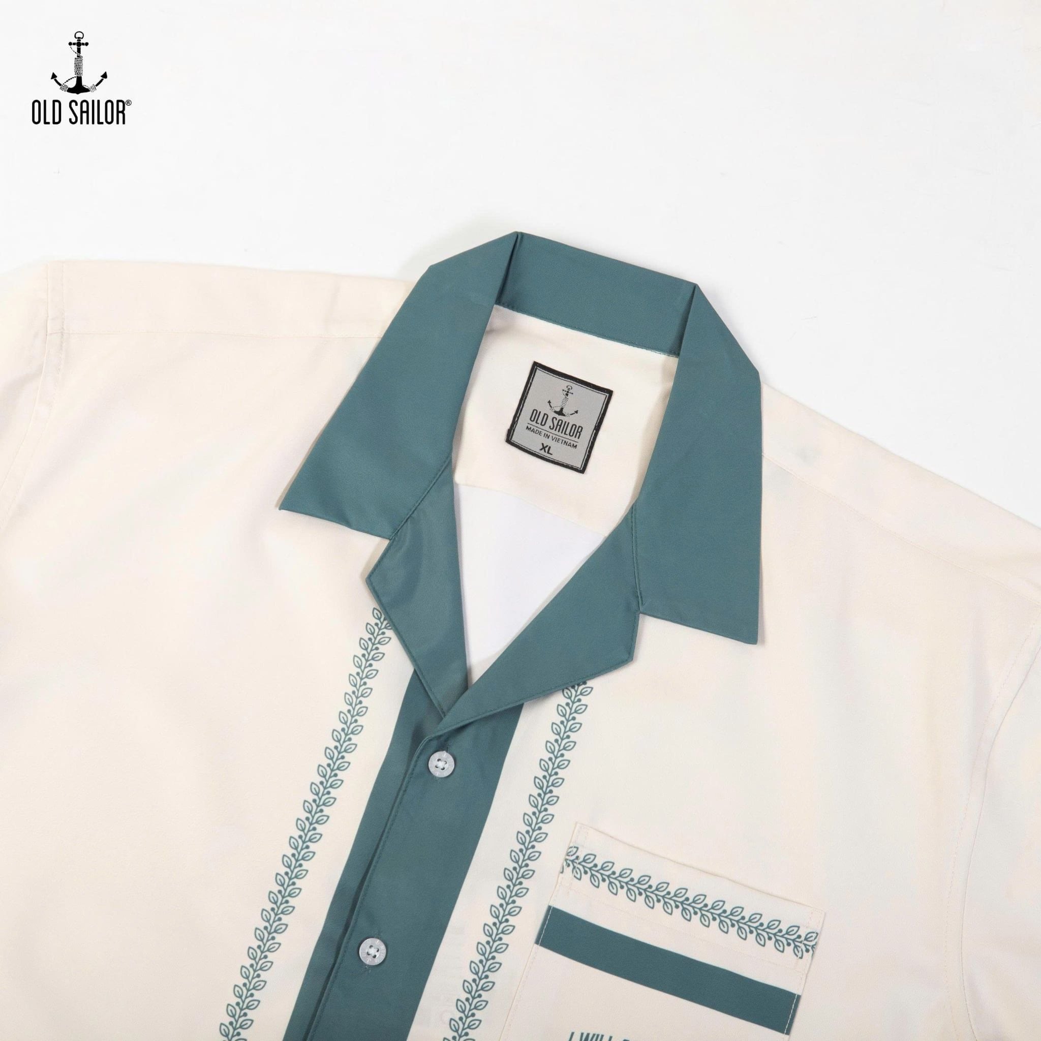  Áo Sơ Mi Greece Old Sailor 88705 – Sơ Mi Cuban Form Relax, Mềm Mịn, Trẻ Trung 
