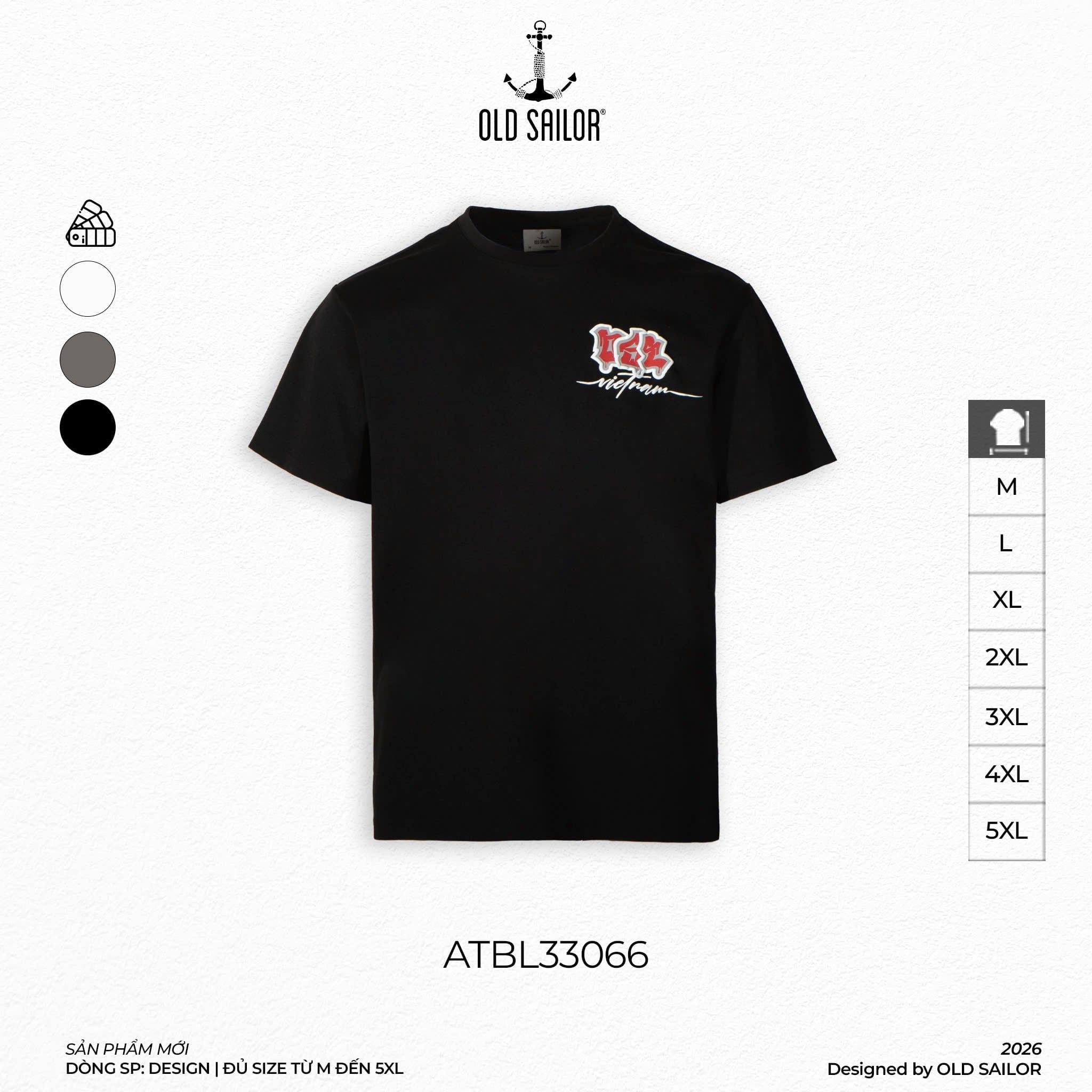  Áo Thun Nam Osl "Vietnam" Tee - 33066 - Big Size Upto 140KG 