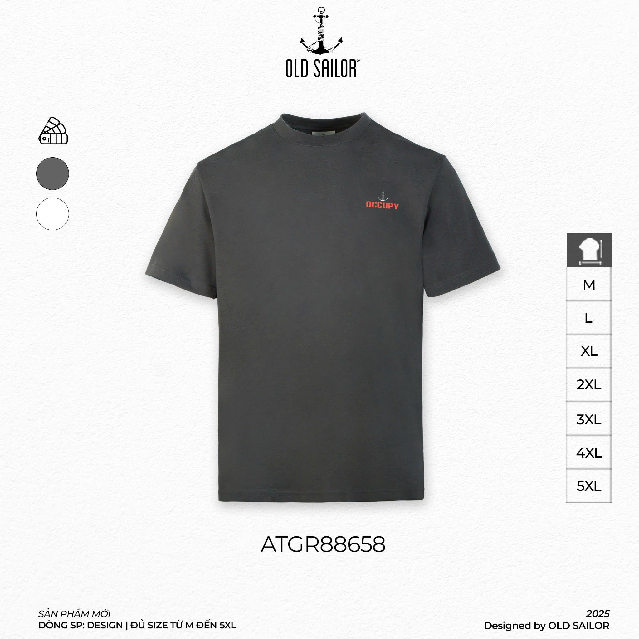  Áo Thun Nam Occupy  Old Sailor - ATGR 88658 - Big Size up to 5XL 
