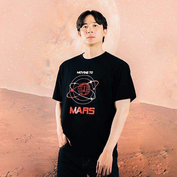  Áo Thun Nam Osl Moving Mars Tee - ATBL 33050 - Bigsize upto 5XL 