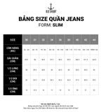  Quần Jean Nam Form Skinny Old Sailor - 7064 - Big size upto 44 