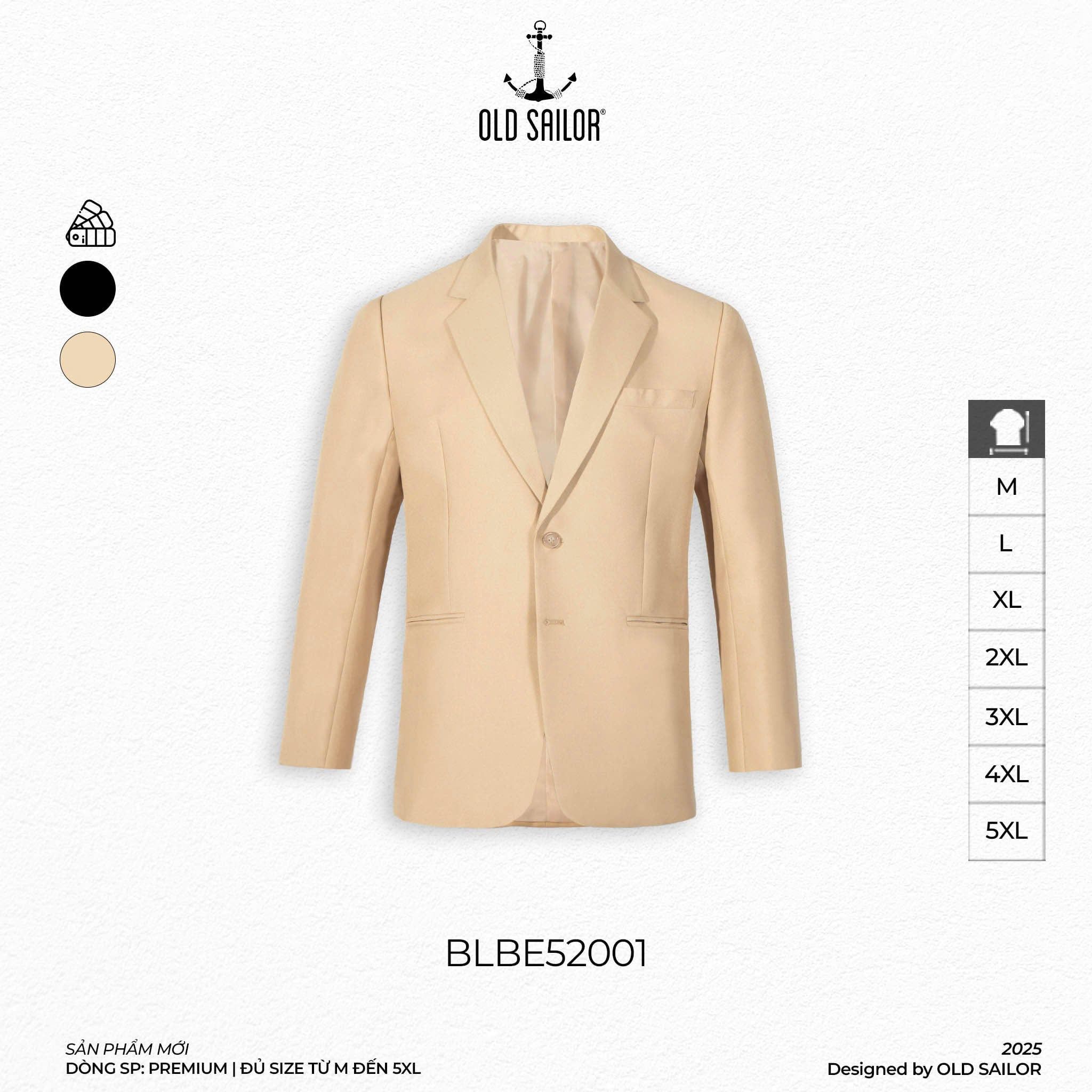  Áo Blazer Nam Premium OLD SAILOR – 52001 