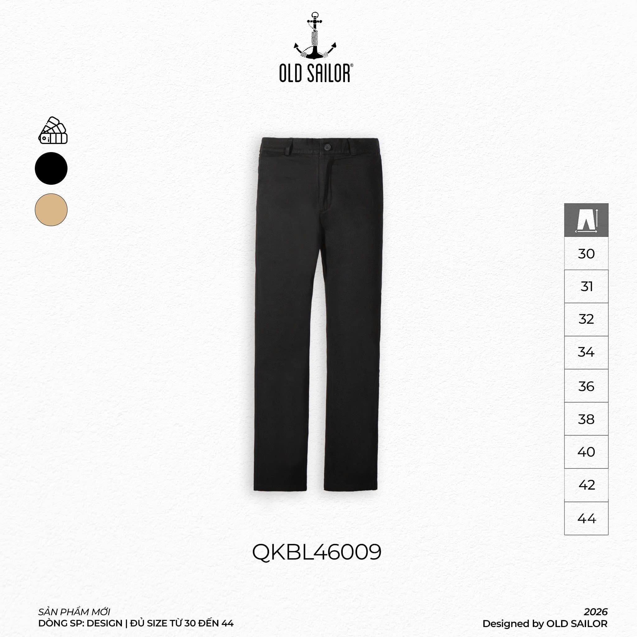  Quần Kaki Form Straight  - 46009 - Bigsize Upto 5XL 