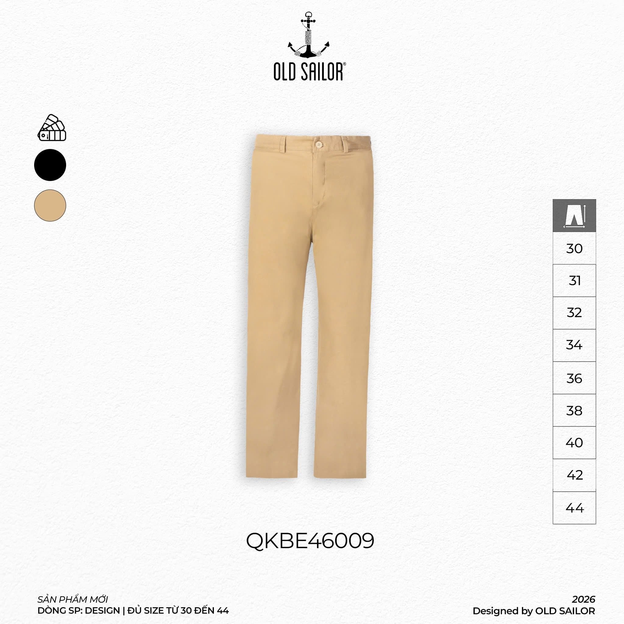  Quần Kaki Form Straight  - 46009 - Bigsize Upto 5XL 