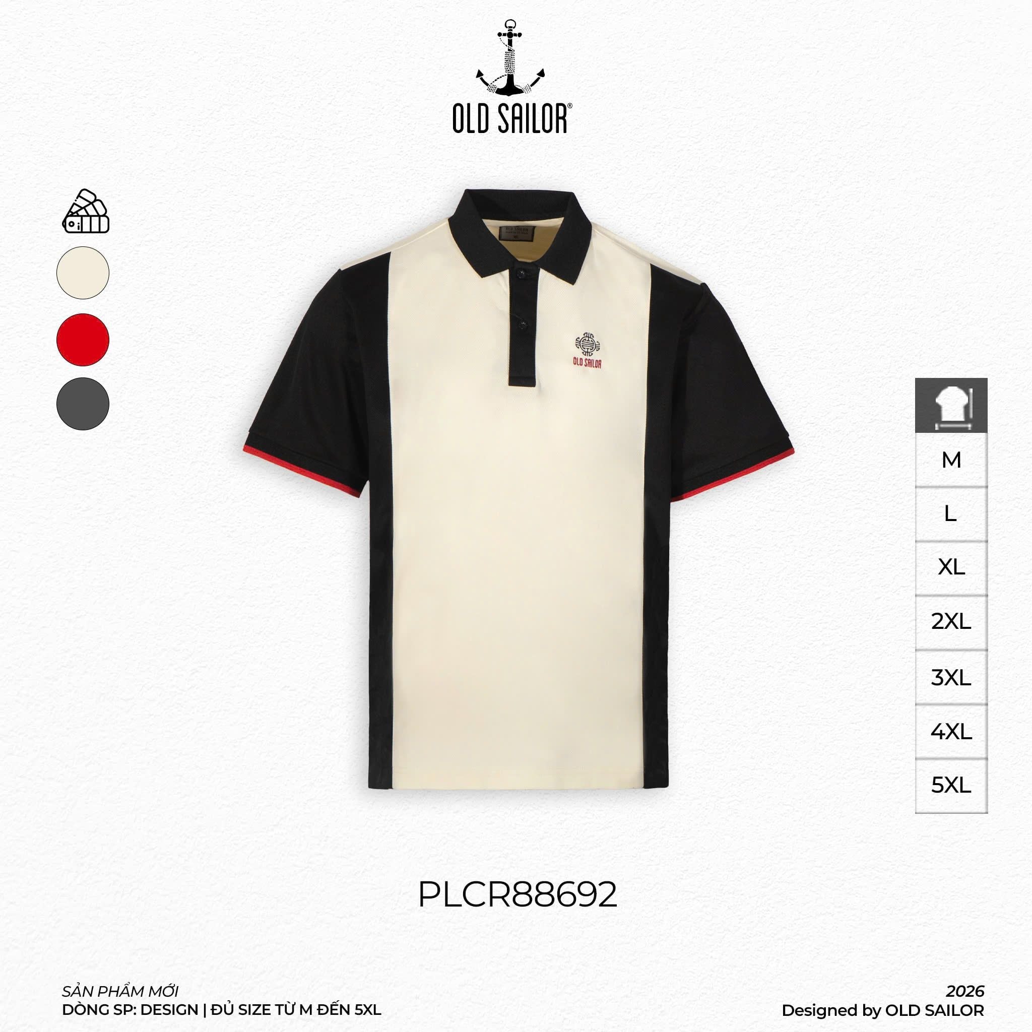  Áo Polo Nam Bigsize - Thrive Polo  – 88692 - Bigsize upto 5XL 