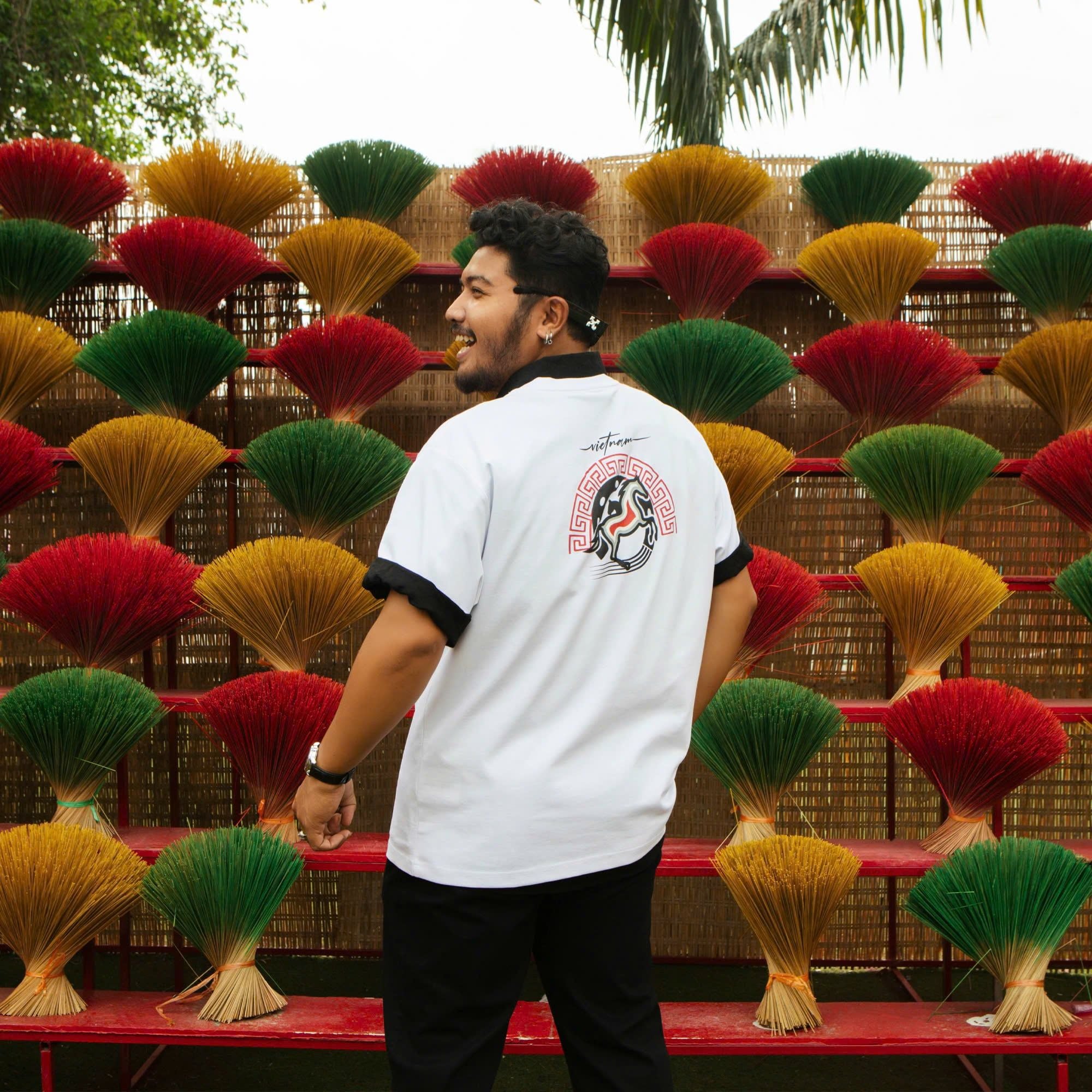  Áo Thun Nam Osl "Vietnam" Tee - 33066 - Big Size Upto 140KG 