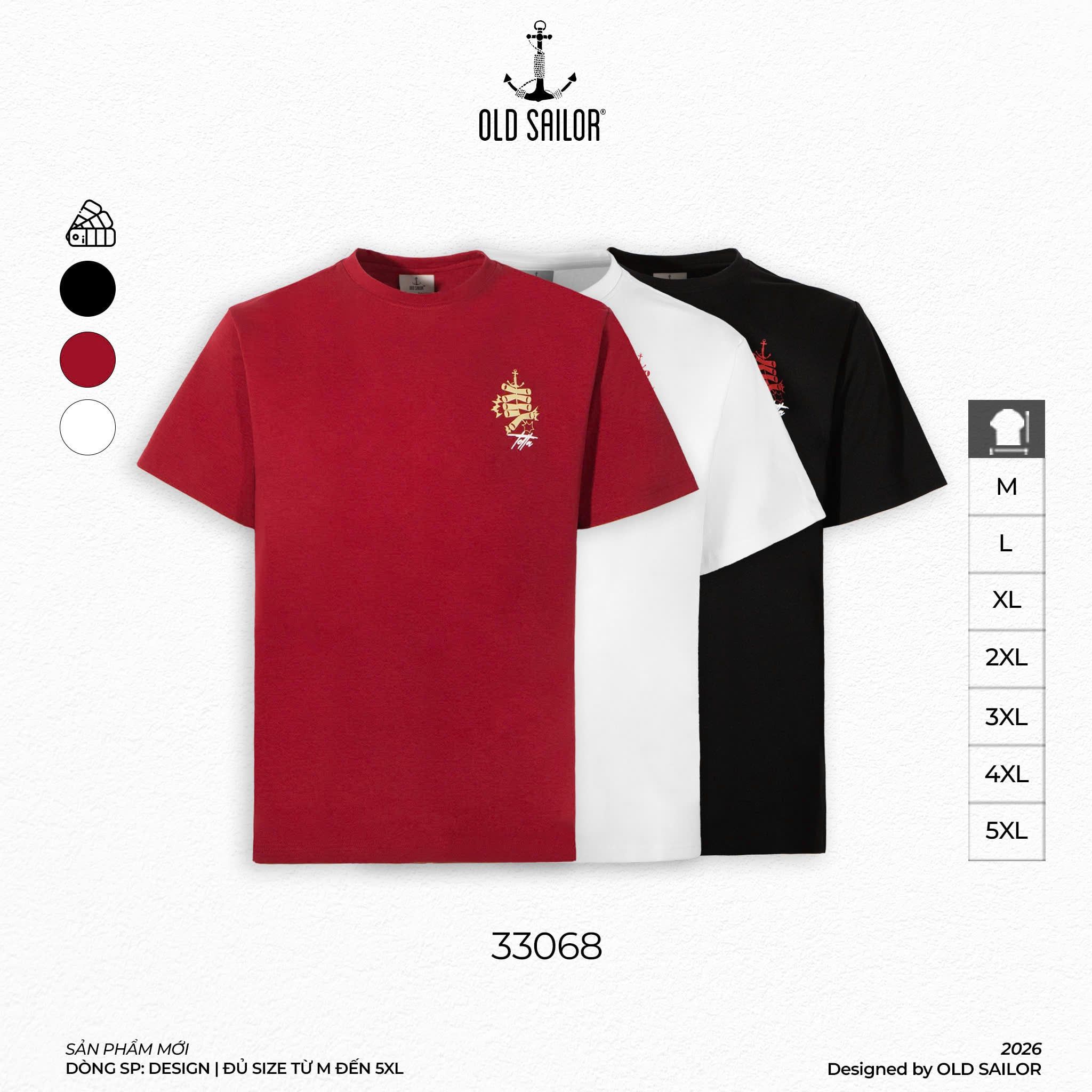  Áo Thun Nam Bigsize - "Xingau" Tee – 33068 - Bigsize upto 5XL 