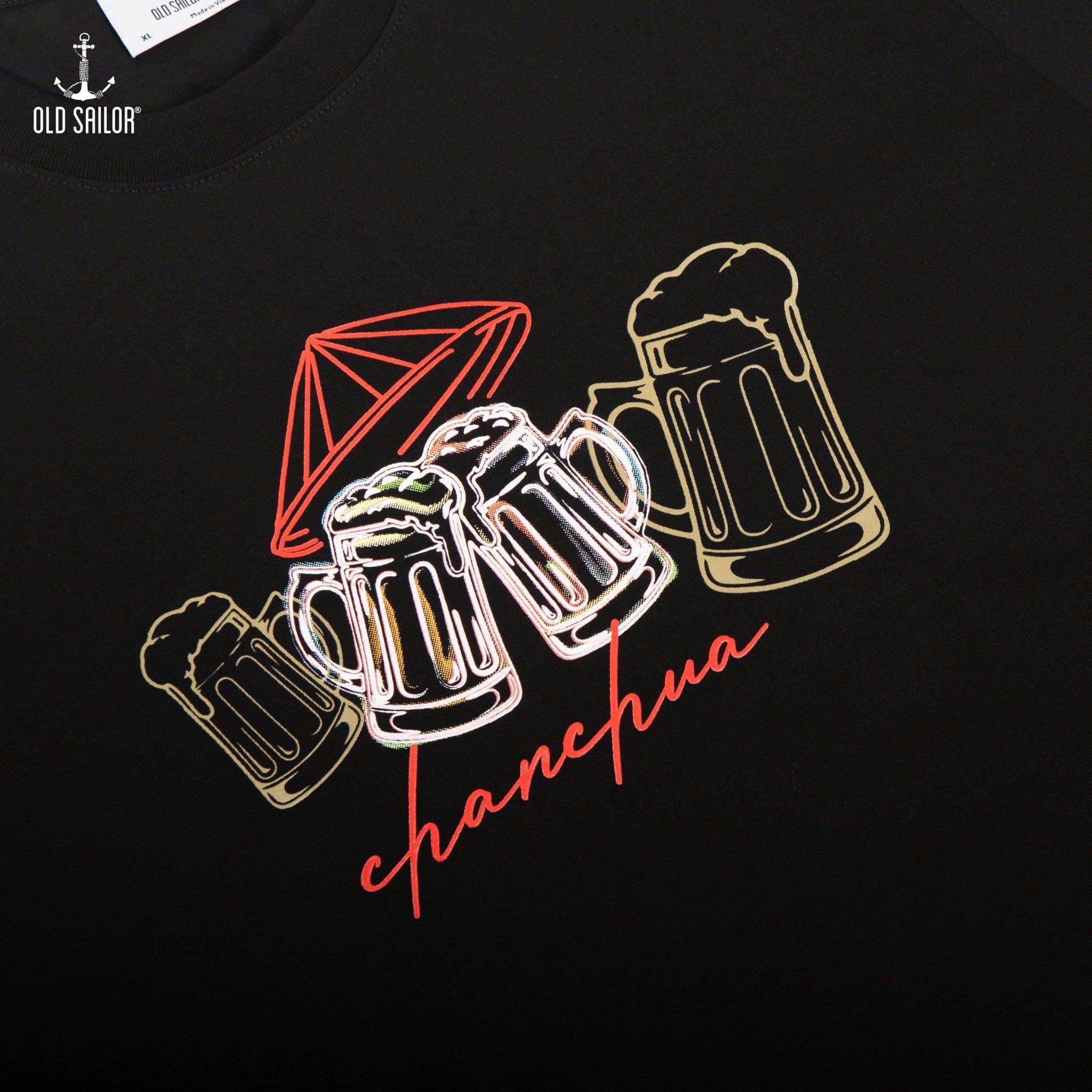  Áo Thun Nam Osl CHAN Tee - 48004 - Big Size Upto 140KG 