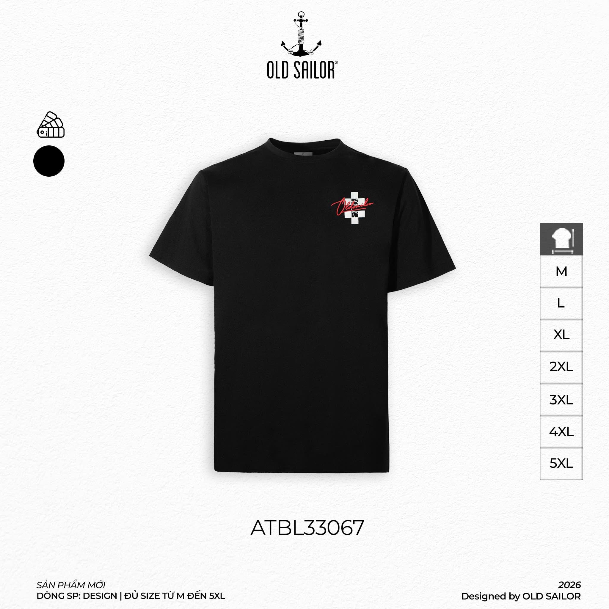  Áo Thun Nam Osl Chess Tee - 33067 - Big Size Upto 140KG 