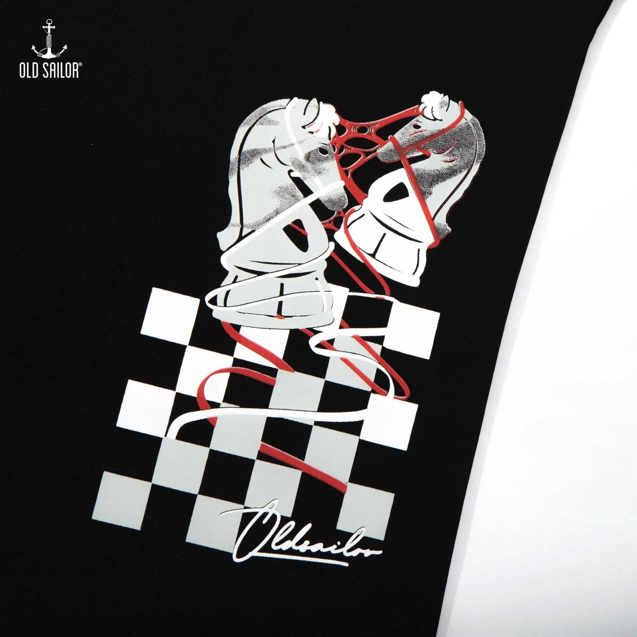  Áo Thun Nam Osl Chess Tee - 33067 - Big Size Upto 140KG 