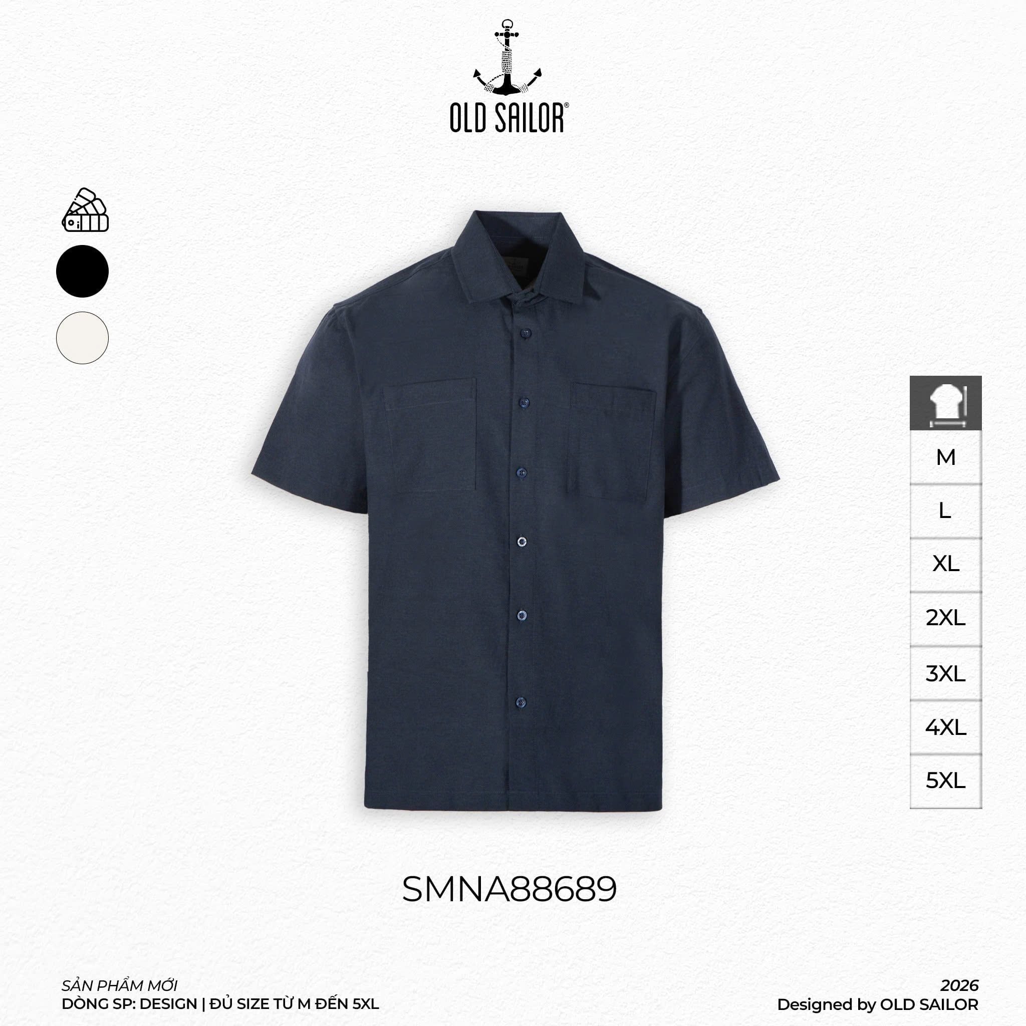  Áo Sơ Mi Osl Sassy Shirt - 88689 - Big Size Upto 140KG 