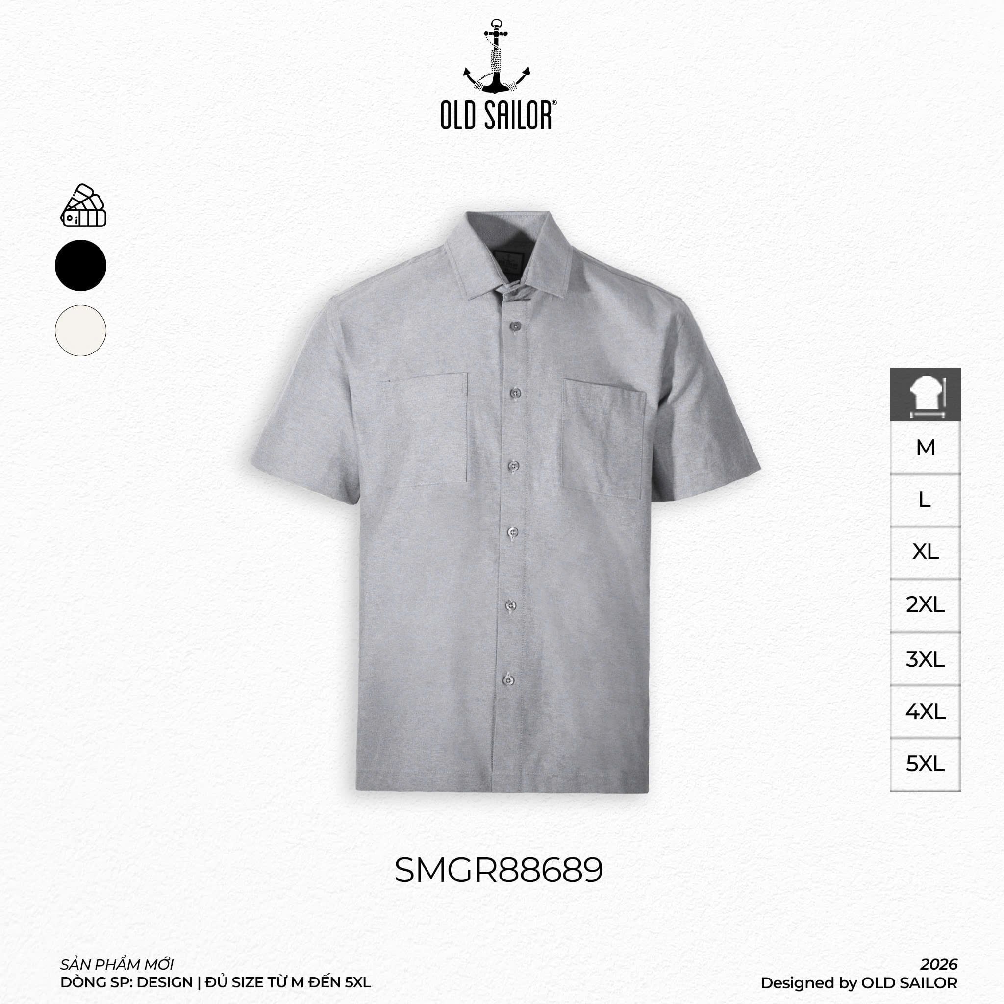  Áo Sơ Mi Osl Sassy Shirt - 88689 - Big Size Upto 140KG 