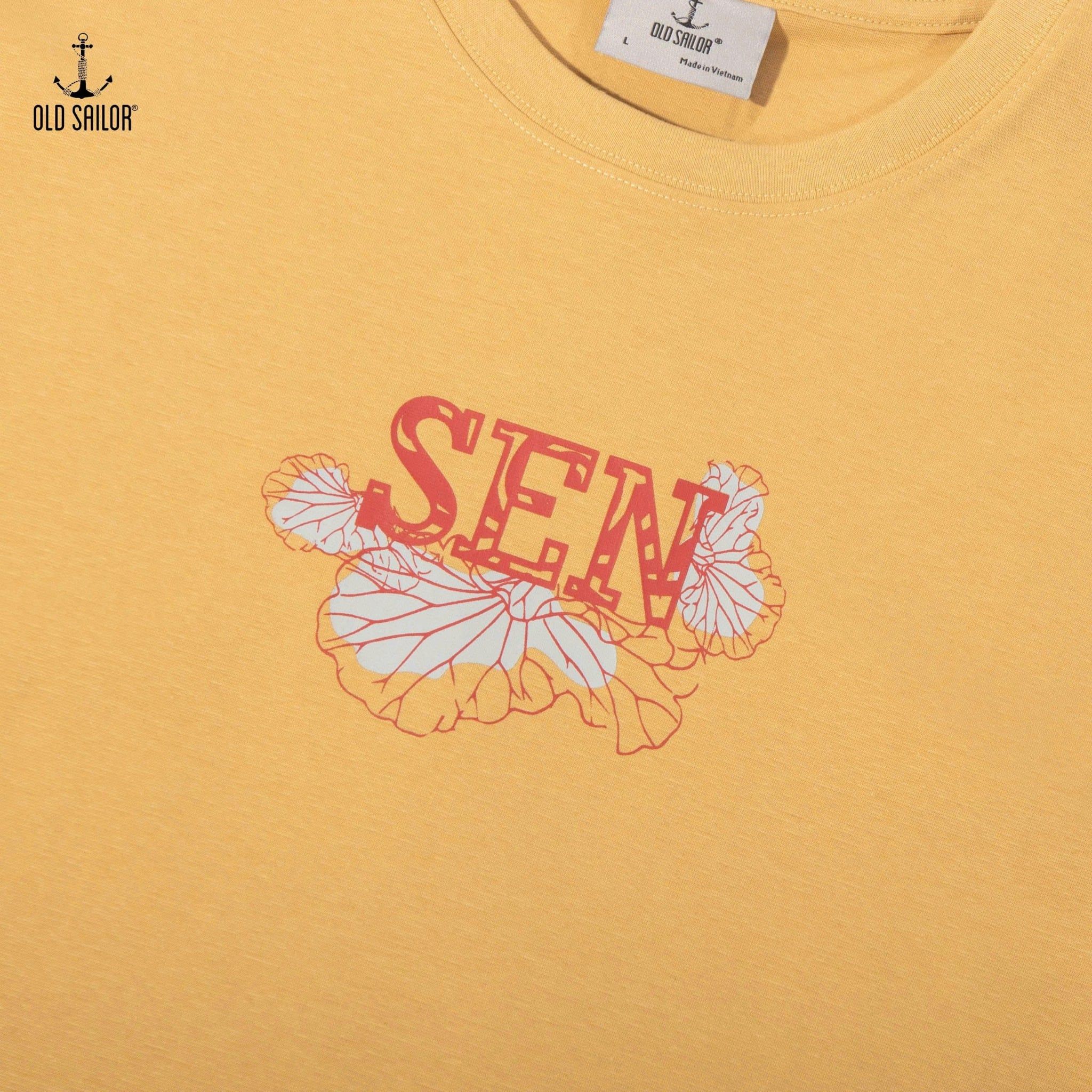  Áo Thun Nam "Sen" Tee  – 33069 - Bigsize upto 5XL 