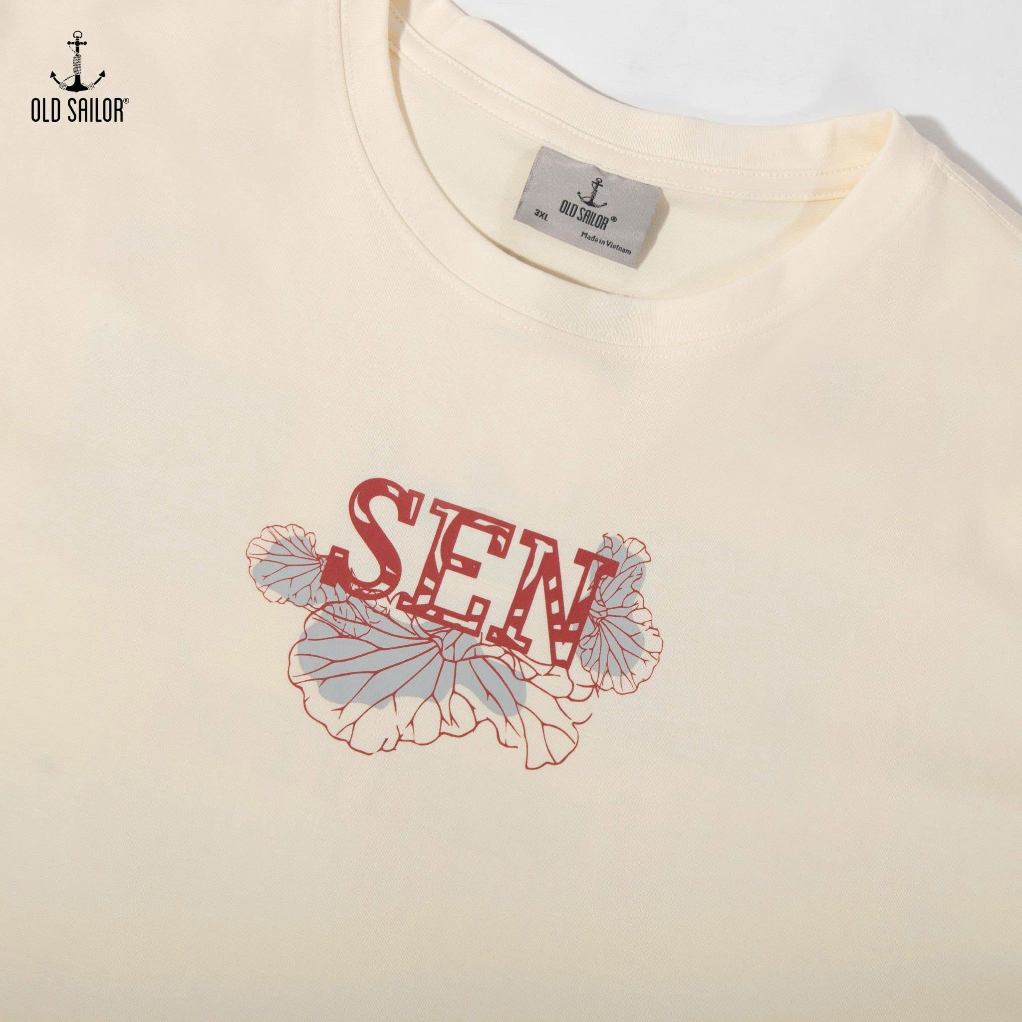  Áo Thun Nam "Sen" Tee  – 33069 - Bigsize upto 5XL 