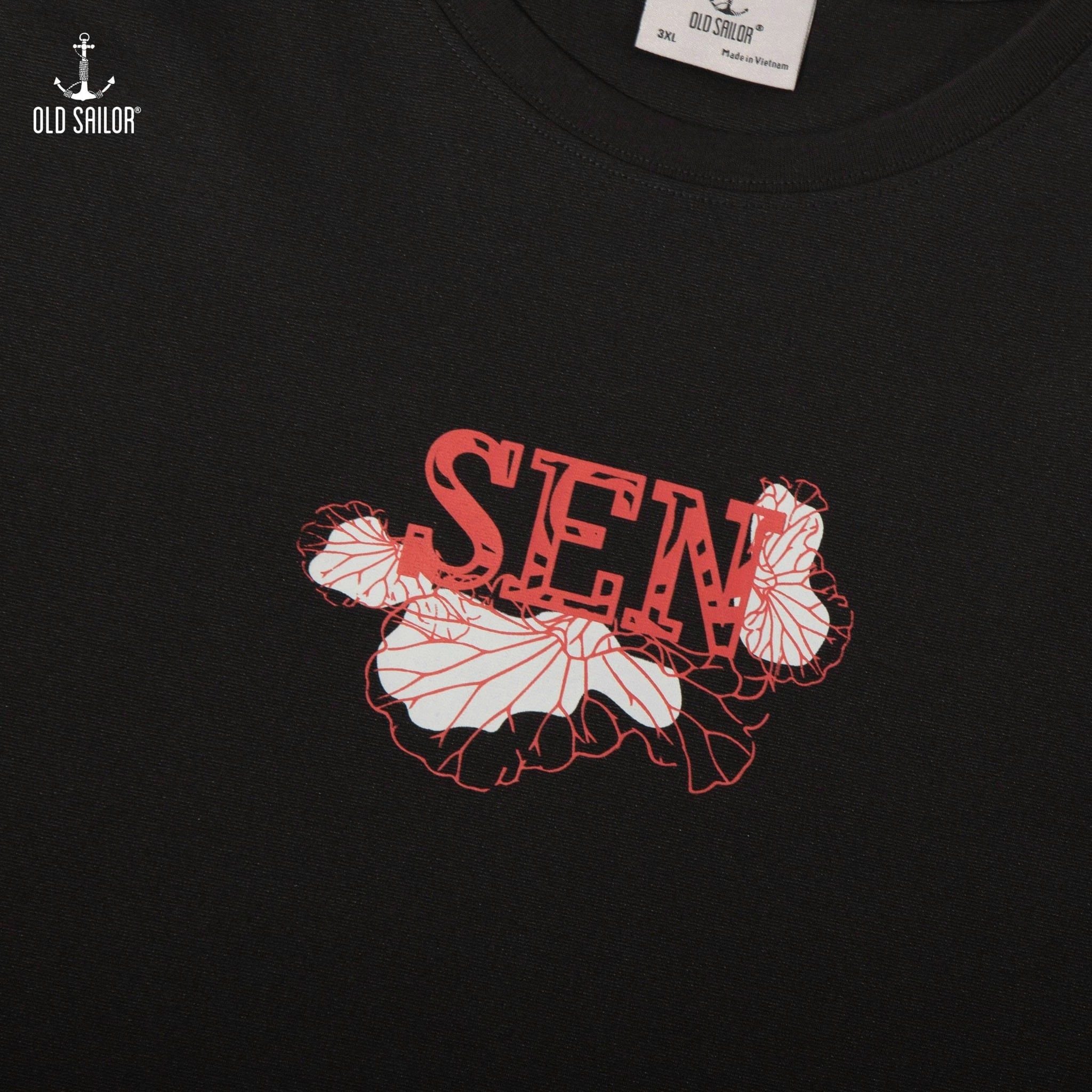  Áo Thun Nam "Sen" Tee  – 33069 - Bigsize upto 5XL 