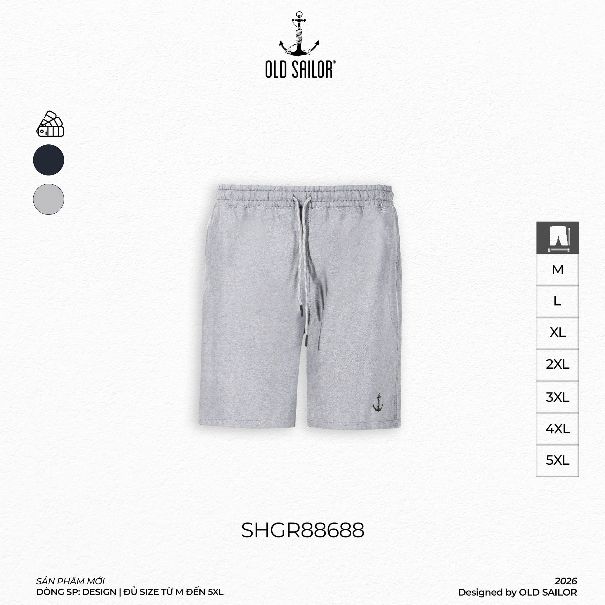  Quần Short Nam Osl Sassy Short - 88688 - Big Size Upto 140KG 