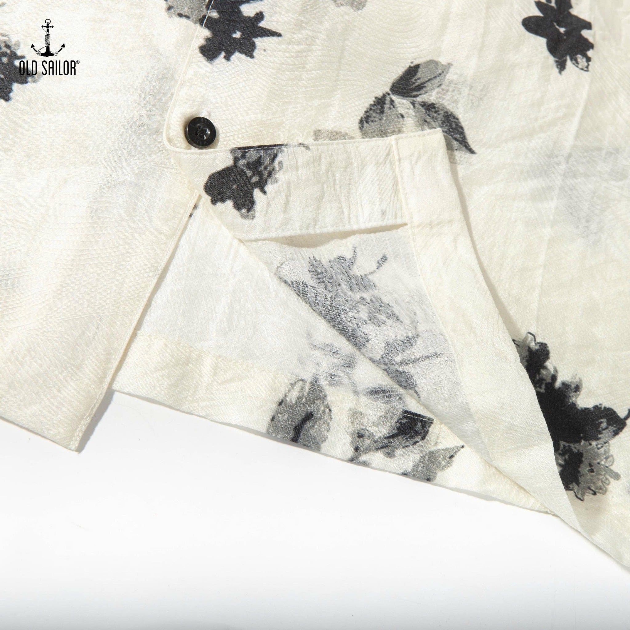  Áo Sơ Mi Premium Flower Seersucker Shirt - 88695 - BigSize upto 140kg 