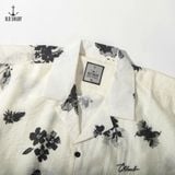  Áo Sơ Mi Premium Flower Seersucker Shirt - 88695 - BigSize upto 140kg 