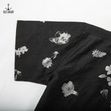  Áo Sơ Mi Premium Flower Seersucker Shirt - 88695 - BigSize upto 140kg 