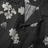  Áo Sơ Mi Premium Flower Seersucker Shirt - 88695 - BigSize upto 140kg 