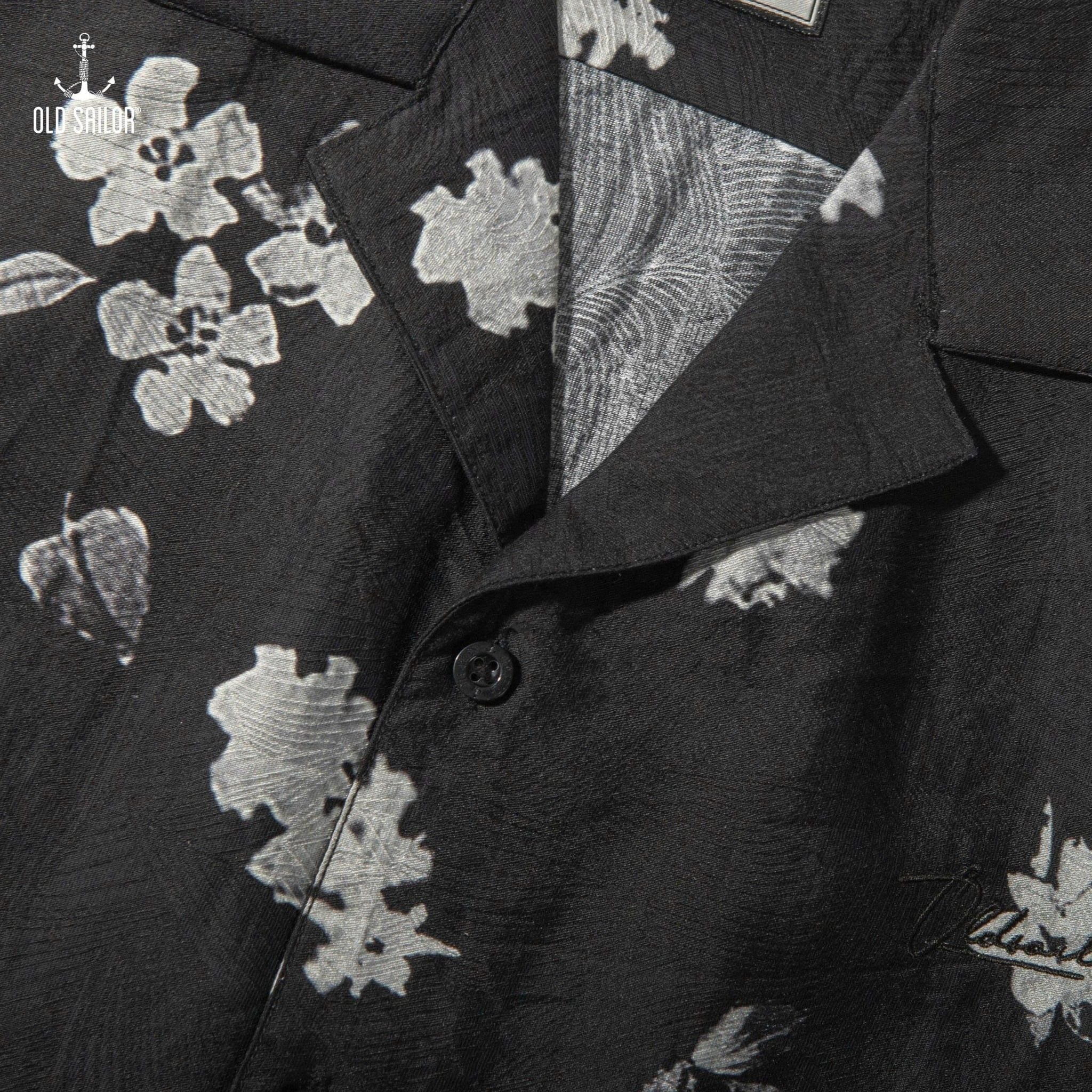  Áo Sơ Mi Premium Flower Seersucker Shirt - 88695 - BigSize upto 140kg 