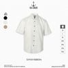 Áo Sơ Mi Premium Soft Structure Seersucker Shirt - 88694 - BigSize upto 140Kg
