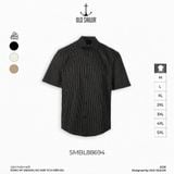  Áo Sơ Mi Premium Soft Structure Seersucker Shirt - 88694 - BigSize upto 140Kg 