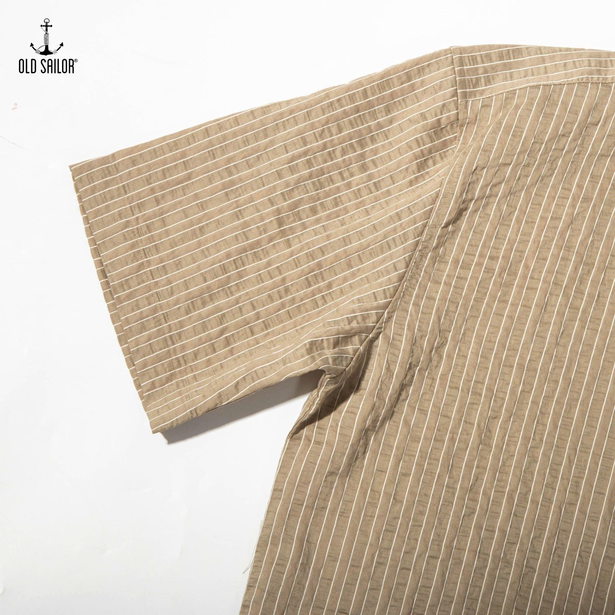  Áo Sơ Mi Premium Soft Structure Seersucker Shirt - 88694 - BigSize upto 140Kg 