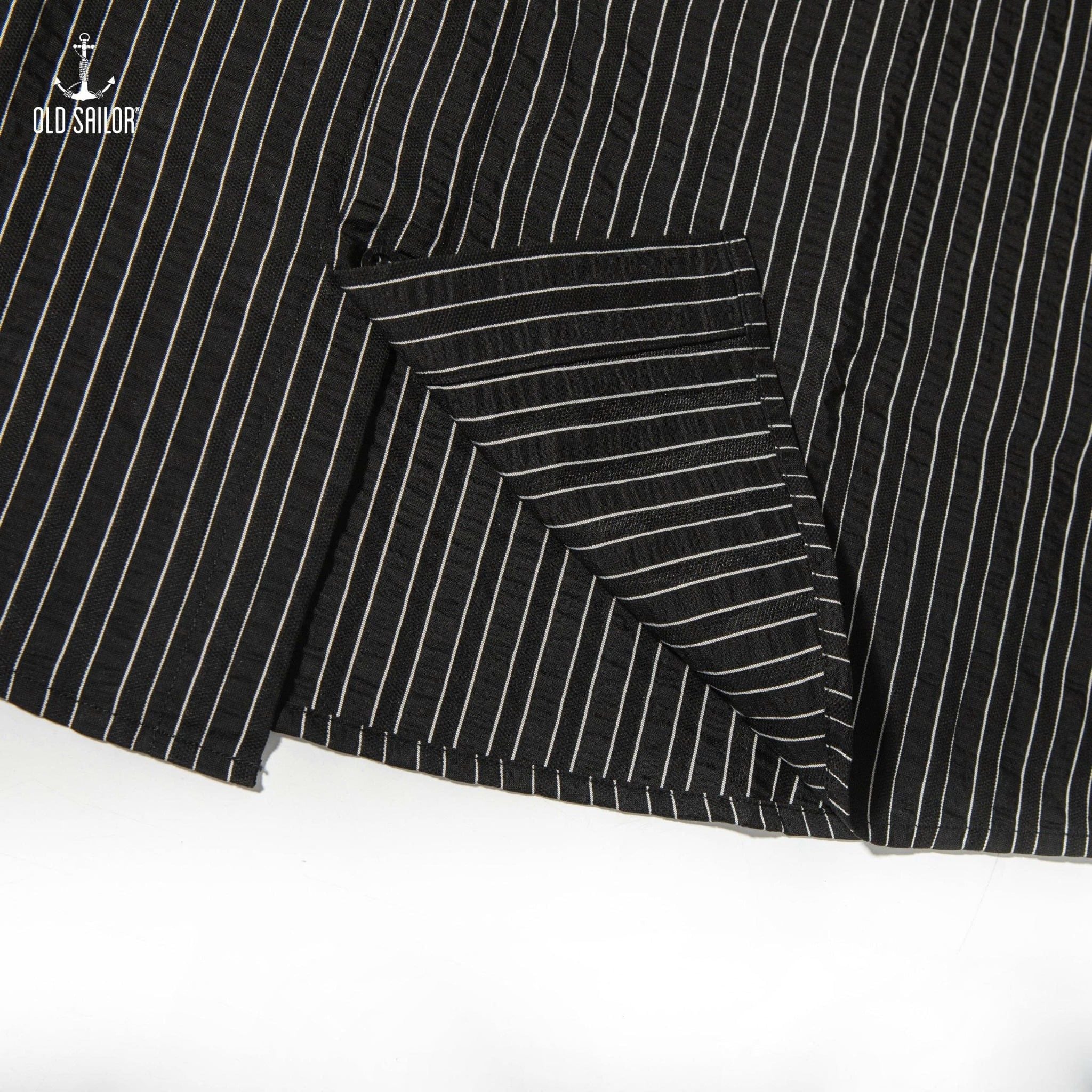  Áo Sơ Mi Premium Soft Structure Seersucker Shirt - 88694 - BigSize upto 140Kg 