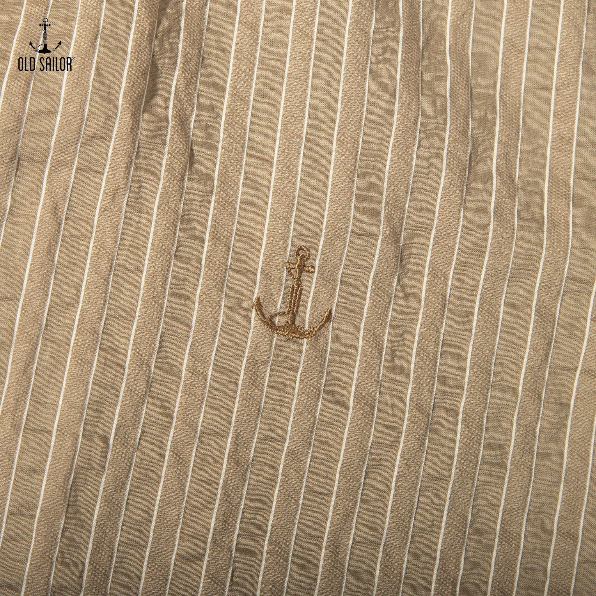  Áo Sơ Mi Premium Soft Structure Seersucker Shirt - 88694 - BigSize upto 140Kg 