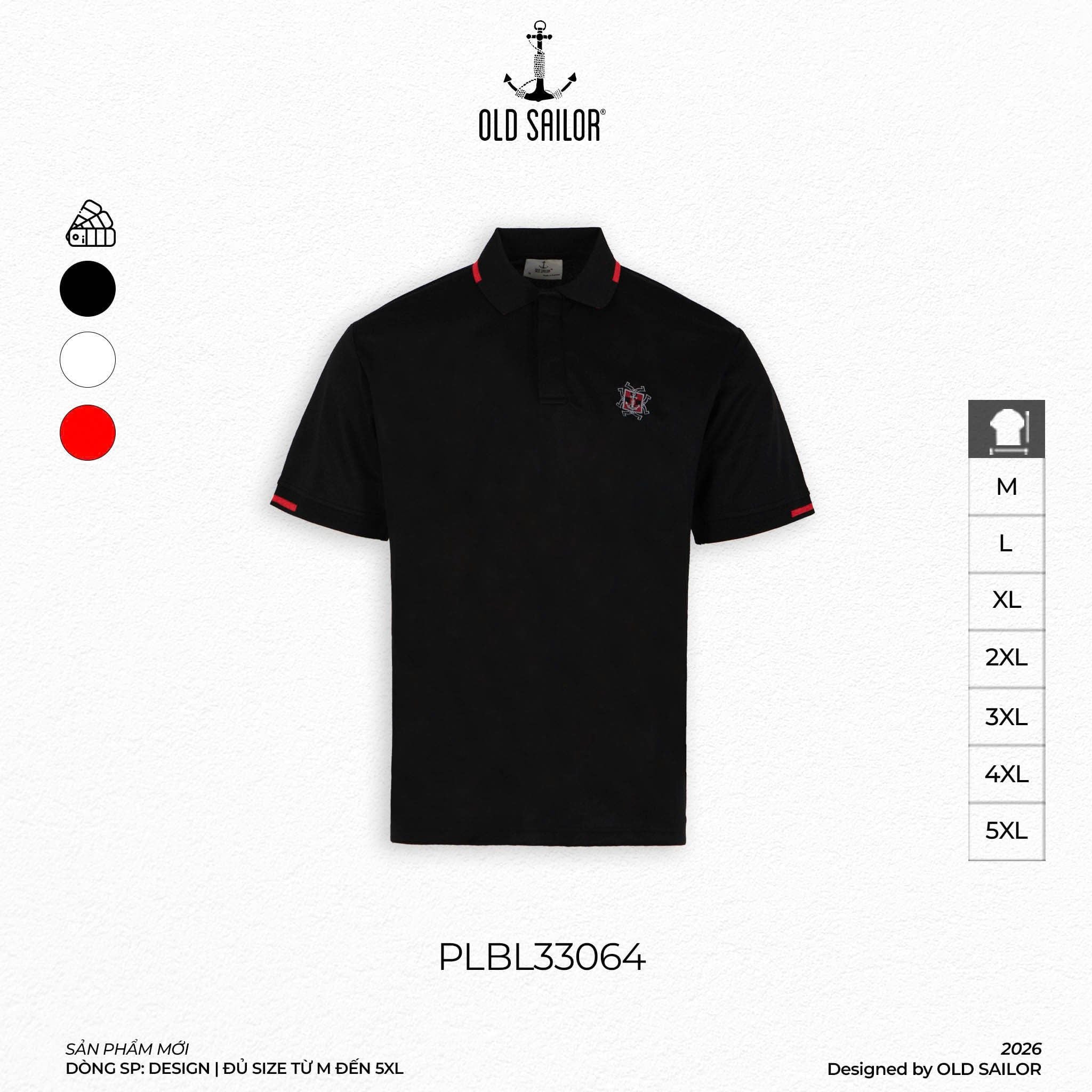  Áo Polo Nam Bigsize - Sage Polo – 33064 - Bigsize upto 5XL 