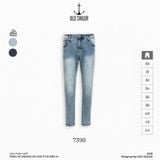  Quần Jean Nam Osl 95cm Premium Jeans - 7398 - Big Size Upto 140KG 