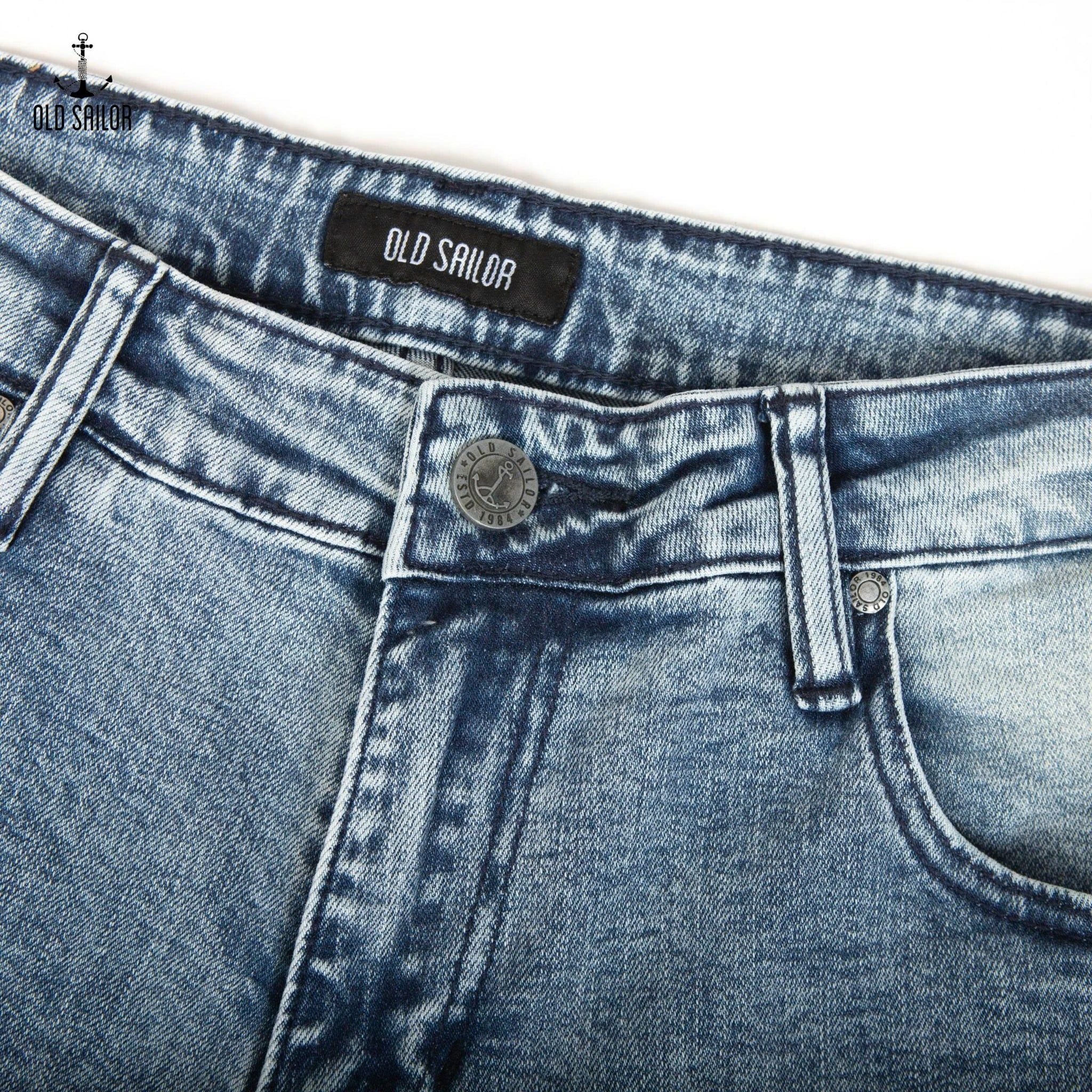  Quần Jean Nam Osl 95cm Premium Jeans - 7398 - Big Size Upto 140KG 