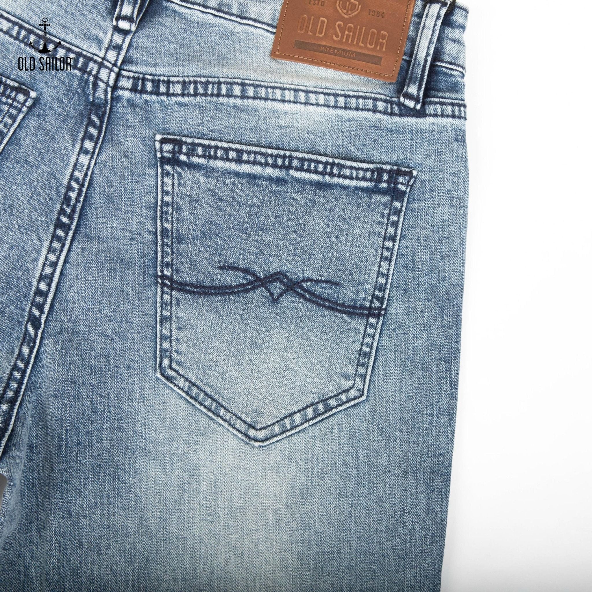  Quần Jean Nam Osl 95cm Premium Jeans - 7398 - Big Size Upto 140KG 