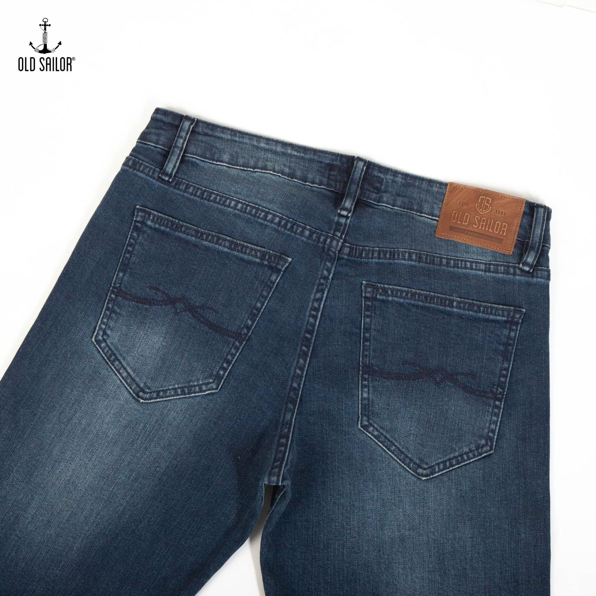  Quần Jean Nam Osl Straight Premium Jeans - 7390 - Big Size Upto 140KG 