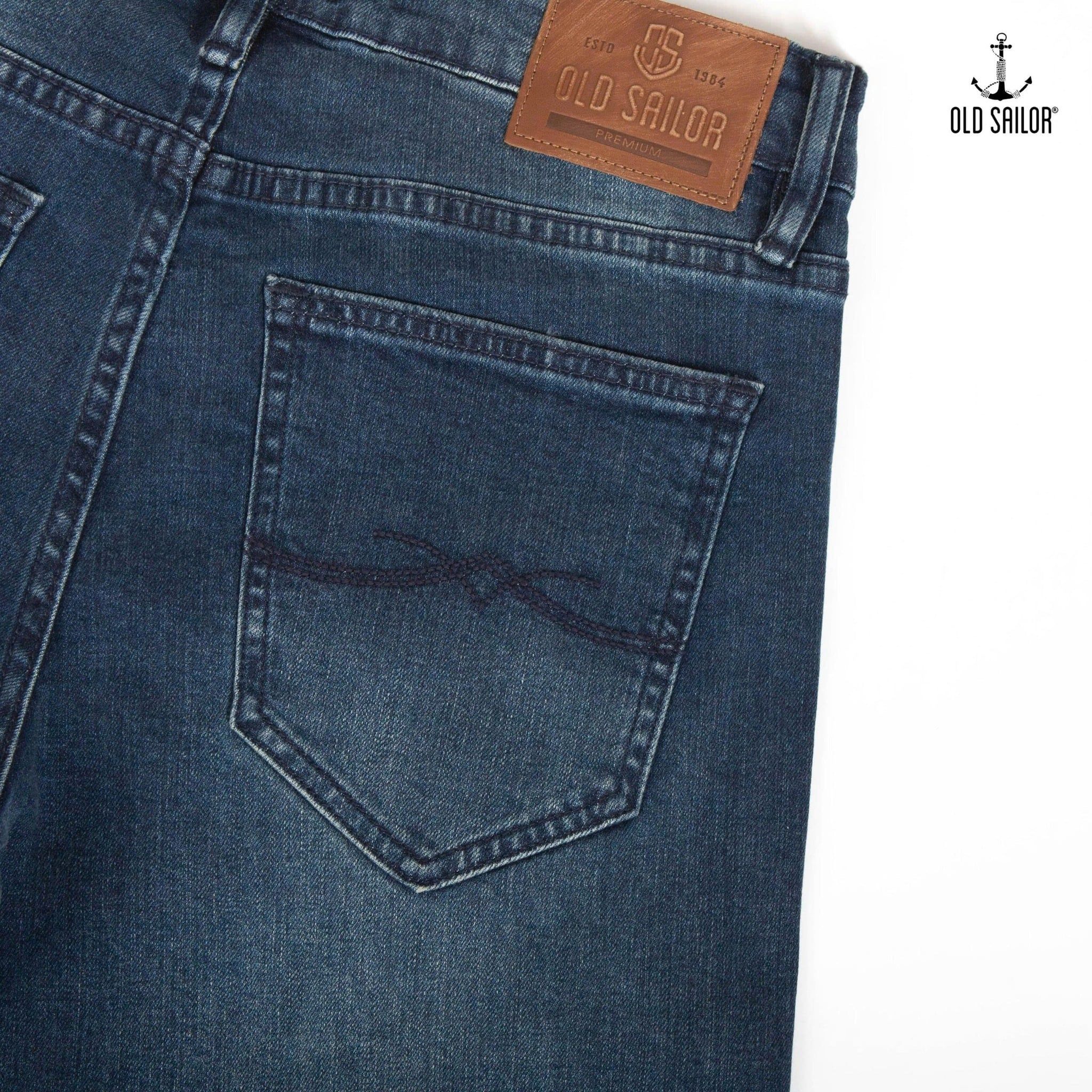  Quần Jean Nam Osl Straight Premium Jeans - 7390 - Big Size Upto 140KG 