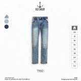  Quần Jean Nam Osl Straight Premium Jeans - 7392 - Big Size Upto 140KG 