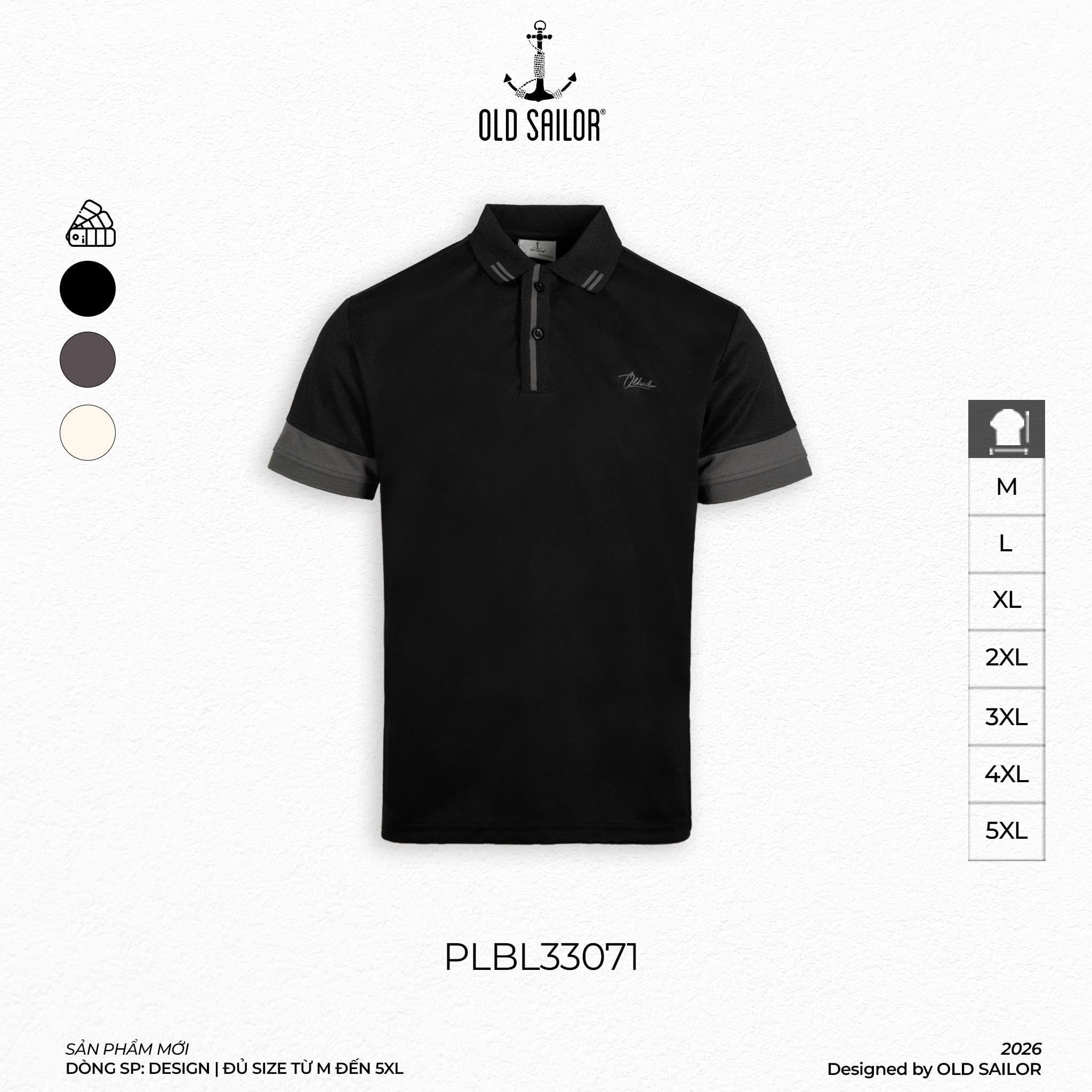  Áo Polo Nam Bigsize - Monie Polo  – 33071 - Bigsize upto 5XL 