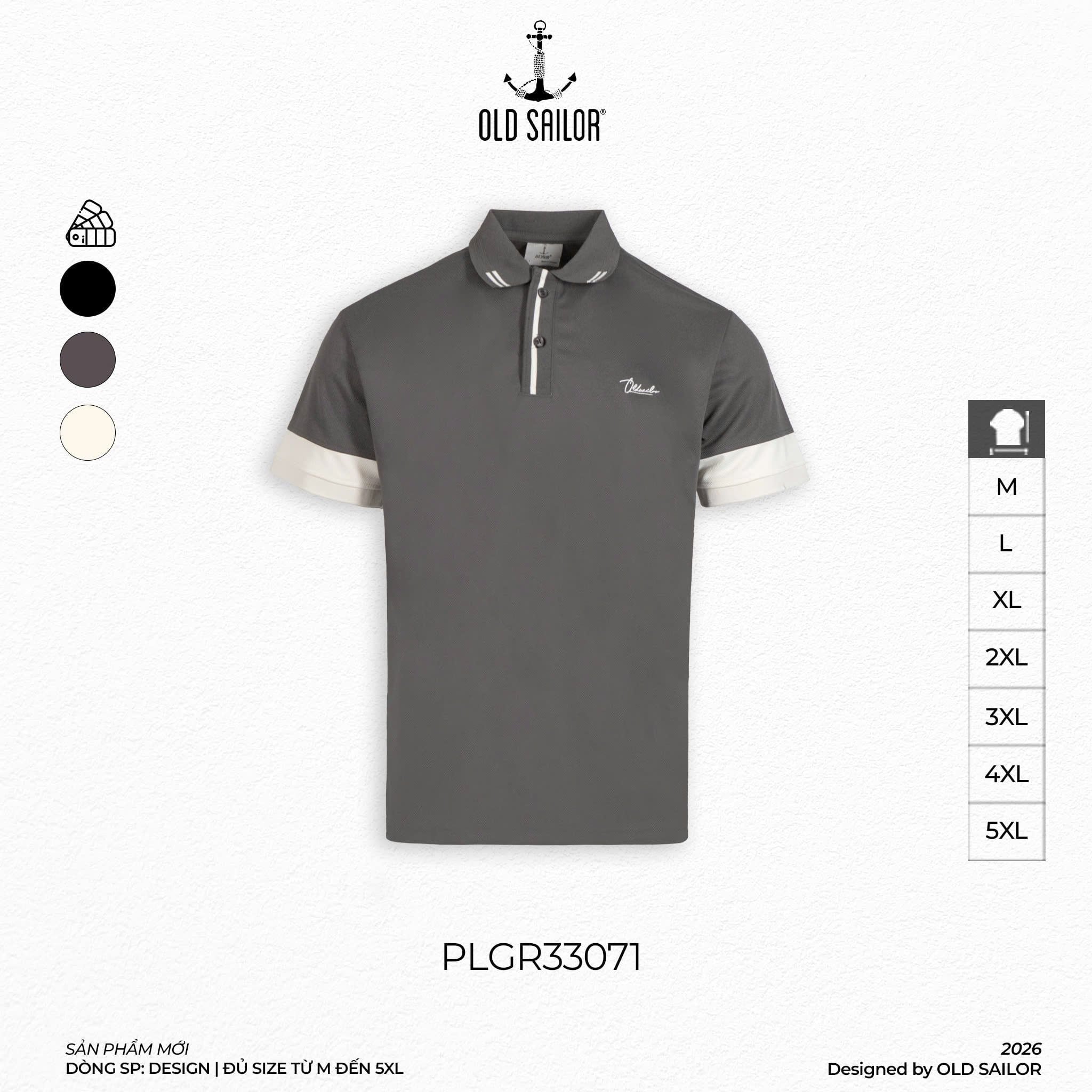  Áo Polo Nam Bigsize - Monie Polo  – 33071 - Bigsize upto 5XL 