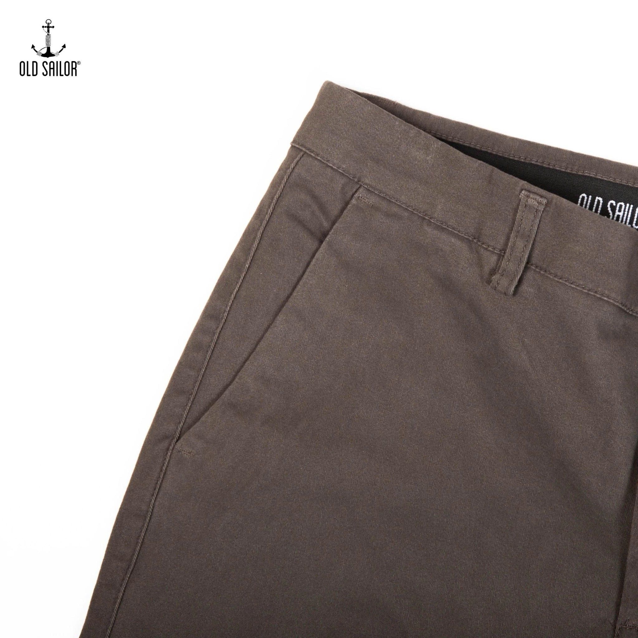  Quần Kaki Nam Elastic Premium Old Sailor - GREY - 46002 - Big Size Upto 44 