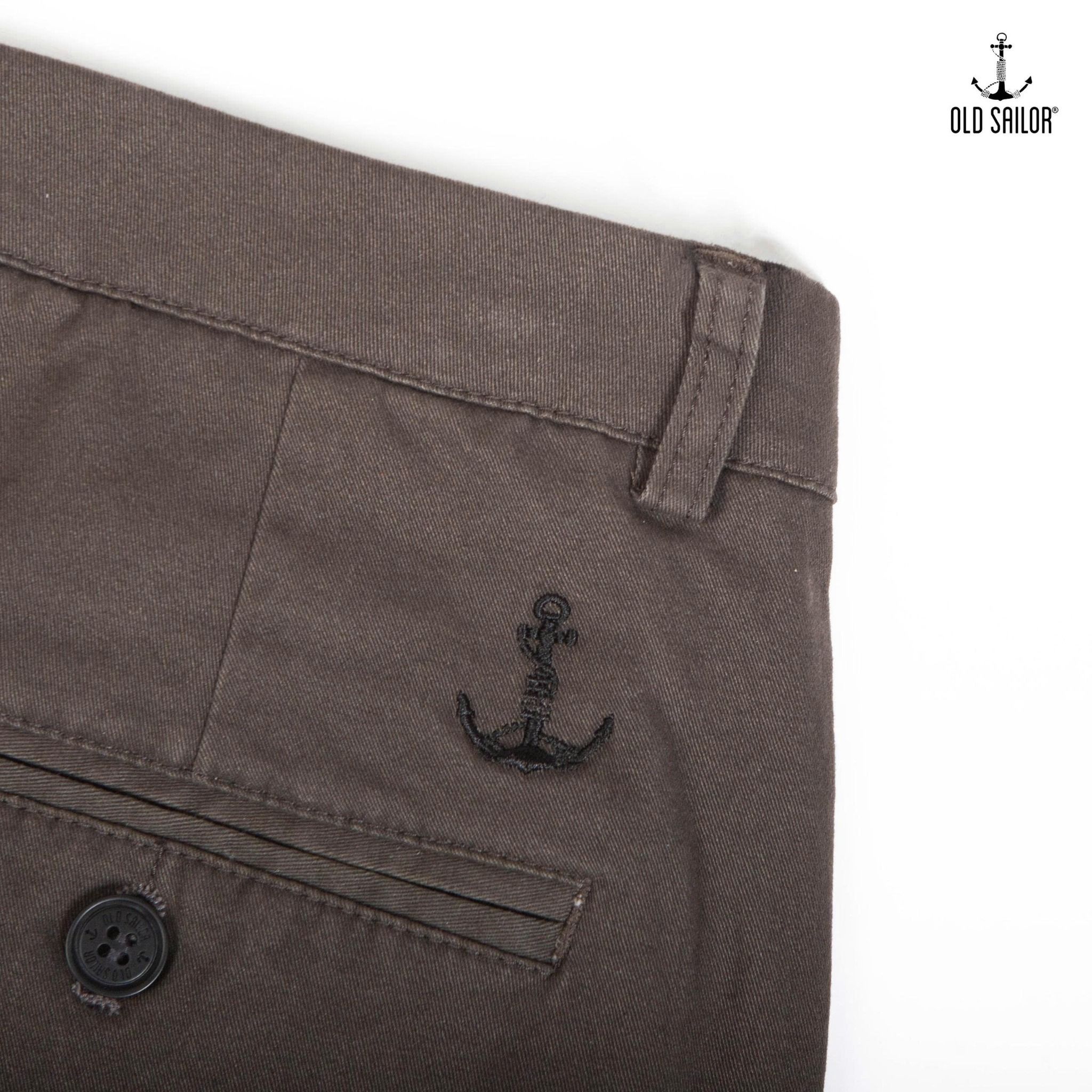  Quần Kaki Nam Elastic Premium Old Sailor - GREY - 46002 - Big Size Upto 44 