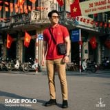  Áo Polo Nam Bigsize - Sage Polo – 33064 - Bigsize upto 5XL 