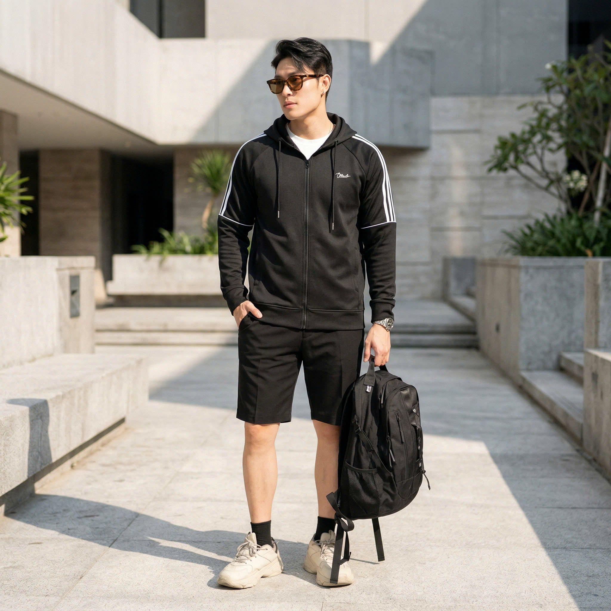  Áo Khoác Nam Osl Sporty Jacket - 46011 - Big Size Upto 5XL 