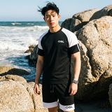  Áo Thun Nam Osl Raglan Line Tee - 88672 - Big Size Upto 140KG 