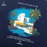  Áo Thun Nam Osl Vacation Paradise Tee - 88696 - Big Size Upto 5XL 