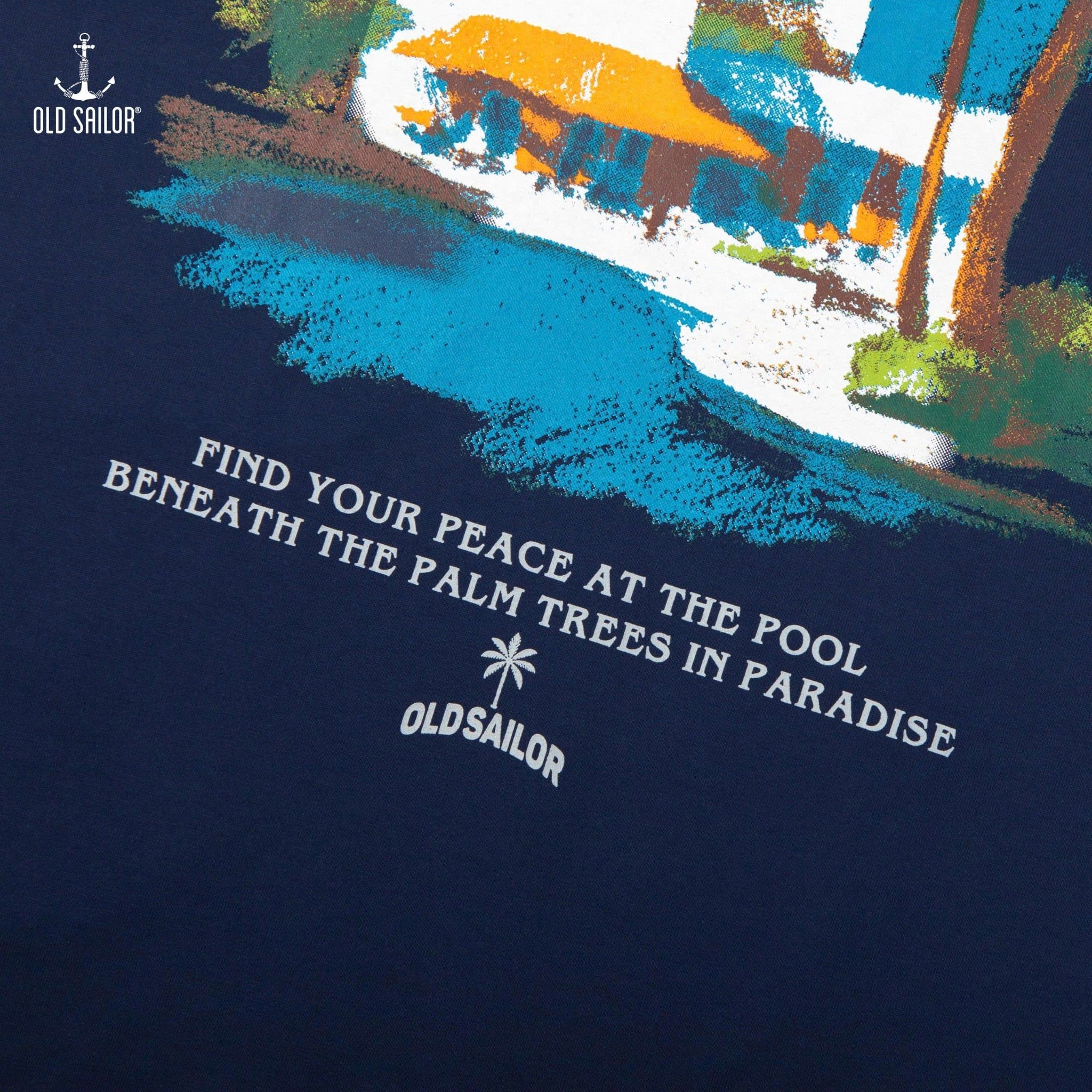  Áo Thun Nam Osl Vacation Paradise Tee - 88696 - Big Size Upto 5XL 