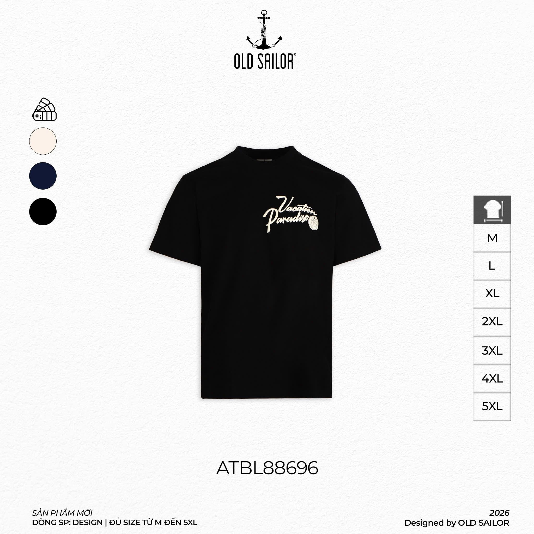  Áo Thun Nam Osl Vacation Paradise Tee - 88696 - Big Size Upto 5XL 
