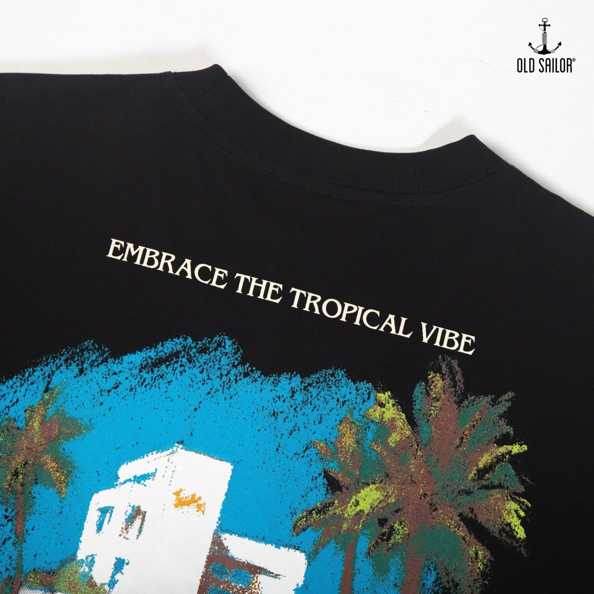  Áo Thun Nam Osl Vacation Paradise Tee - 88696 - Big Size Upto 5XL 